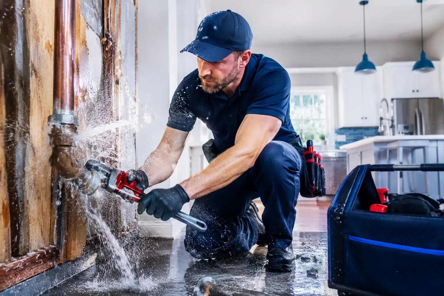 Local emergency pipe repair professionals in Wellston, OK